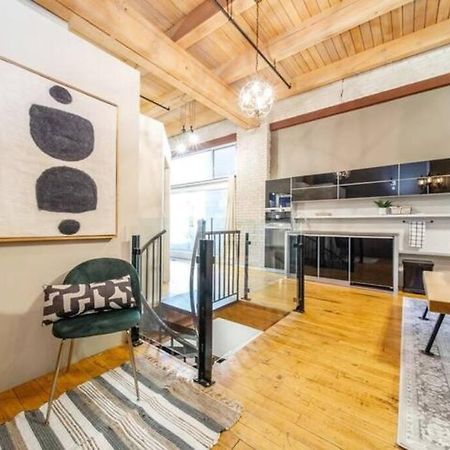 אדמונטון Historic Jd Loft, Near Ice District, Rogers Place, Ug Parking מראה חיצוני תמונה