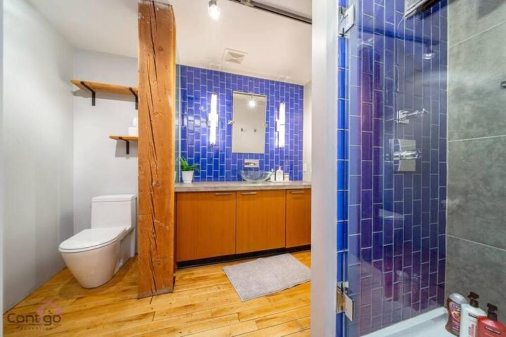 אדמונטון Historic Jd Loft, Near Ice District, Rogers Place, Ug Parking מראה חיצוני תמונה